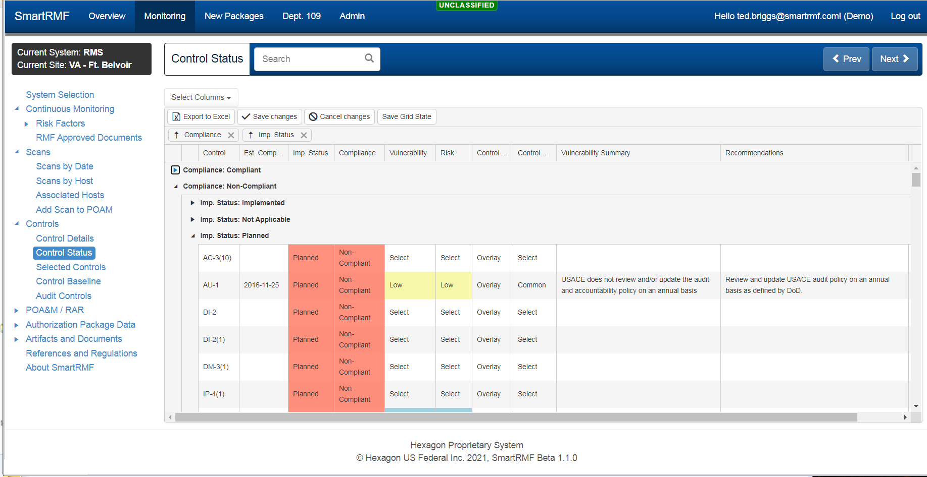 SmartRMF™ - Managing the RMF Process | Hexagon US Federal